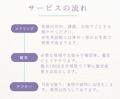 色氣診断であなたのオーラをみます 【あなたの色氣を診断】唯一無二の感覚で読み解くあなたの魅力 イメージ2