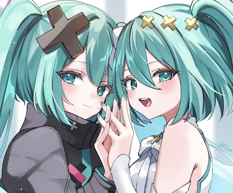 企業実績有◆キラキラ可愛いイラスト描きます