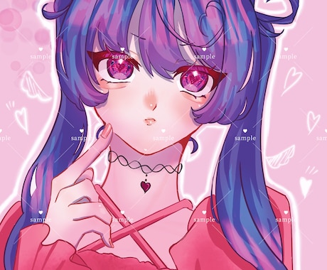 かわいい・綺麗な女の子、ショタを描きます 商用利用可能！オリキャラの1枚絵、ヘッダーなどイラスト イメージ1