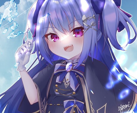 キャラクターイラスト／アイコン／デザインを描きます かわいい女の子のイラストを主に描きます。 イメージ2
