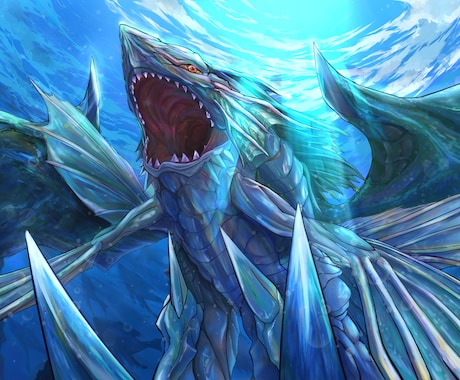 主にモンスターや人外のイラストを描きます モンスターや人外が得意です、簡単な差分やLive 2D可。 イメージ2