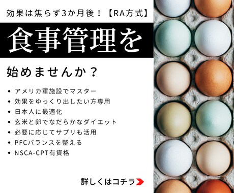 体重増加の理由は？【食習慣1日間】調査します あなた専用のダイエット方法がどんどん解るから、続けられる。 イメージ1