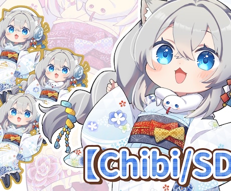商用利用ＯＫ！個性的なデフォルメイラスト描きます 個人様から企業活動者様まで、個性に合わせて制作します♪ イメージ1