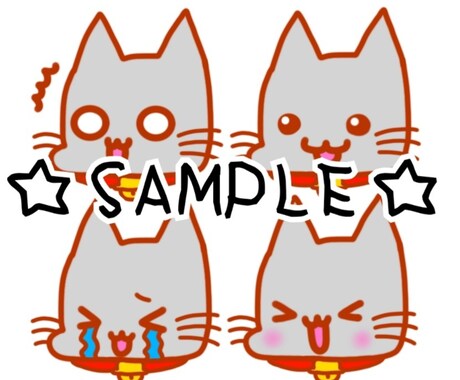 SNS・ブログで使える！ゆるふわ系イラスト描きます 現役美術系大学生が、どこでも使いやすいミニキャラを描きます！ イメージ2