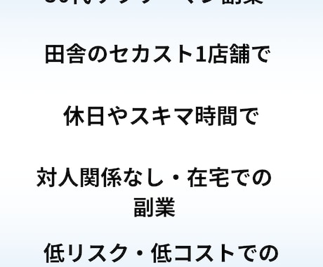 目利きを駆使しセカストで購入した古着を売ります 低資金低リスクでセカストで仕入れてメルカリで売る手法ノウハウ イメージ2
