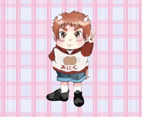 ミニキャライラストでSNSのアイコン等を作製します ミニキャライラストからSNSアイコン等を作製致します イメージ2
