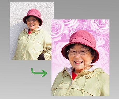 プロが御遺影写真を作成します どんな問題がある写真でも満足のいく仕上がりに！ イメージ2