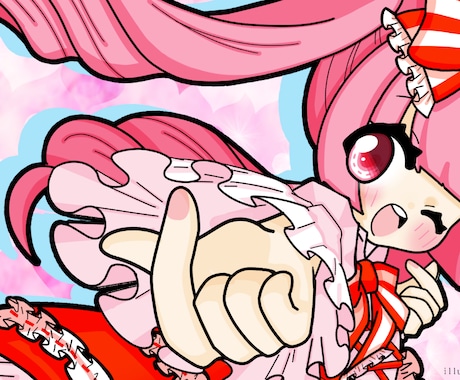 女の子のイラストを描きます アイコン・サムネ・一枚絵等々お気軽にご相談ください！ イメージ2