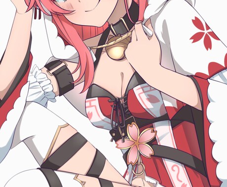 アニメ塗りで綺麗なイラストを作成します ご希望に沿って、細部までこだわった丁寧なイラストを描きます！ イメージ2
