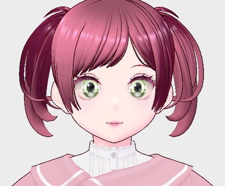 VRoidStudioでVRMを作ります ある程度の姿と簡単な髪型まで作ります。 イメージ2