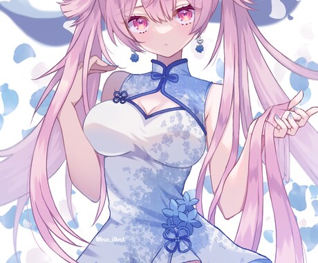 存在感のある鮮やかなアニメイラスト描きます アイコンやサムネ、立ち絵にパッと目を惹くイラストを！ イメージ1