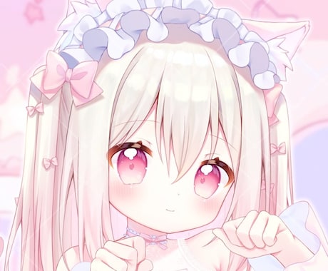 ロリ萌えアイコンイラスト描きます 光を感じるロリ可愛いイラストが得意です✨️ イメージ2