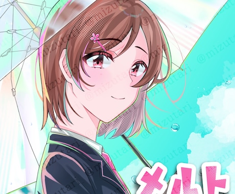 最短3日｜歌ってみたサムネ・一枚絵描きます イメージ1