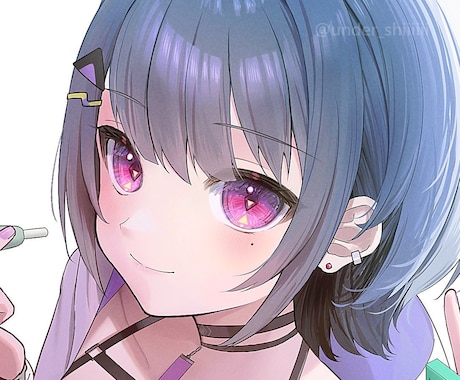 かわいい綺麗なイラスト描きます アイコンや立ち絵など様々な用途のイラスト制作 イメージ1