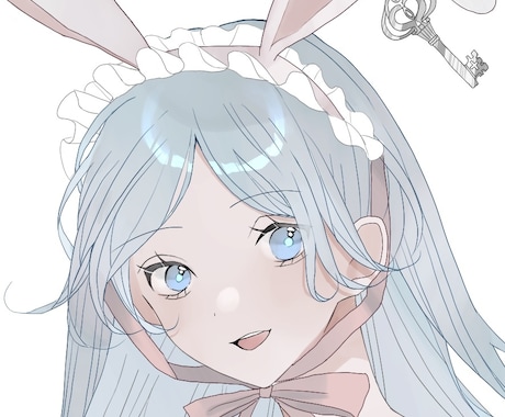 透明感のあるイラスト描きます SNSアイコンやTRPG立ち絵におすすめ イメージ1