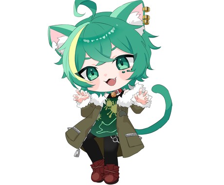 安価！かわいいSDキャラ描きます Vtuber、創作、OC歓迎！SDキャライラストを描きます イメージ2