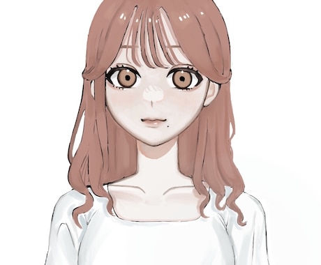 いろんな絵柄の女の子のアイコン描きます 透明感のある女の子や、カッコいい女の子のアイコン描きます！ イメージ2