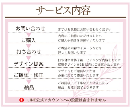 集客に繋がるLINEリッチメニューを作成します おしゃれでタップしたくなる！集客をサポートするリッチメニュー イメージ2