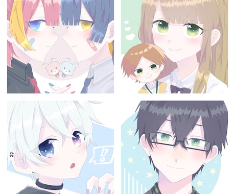 アイコン描きます SNSで使用できるアイコンをお描きします！ イメージ1