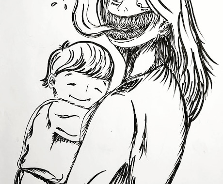 写真などを元にイラストを描きます イメージ1
