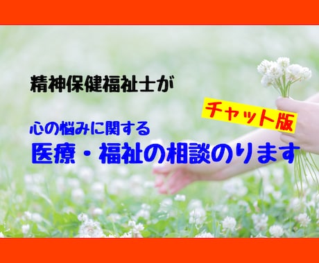 心の悩みに関する医療・福祉の相談のります 精神保健福祉士と一緒に解決しませんか？病院選び、手帳年金など イメージ2