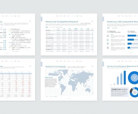 市場・競合リサーチ資料を作成します 公開情報ベースの情報整理・個人向け イメージ2