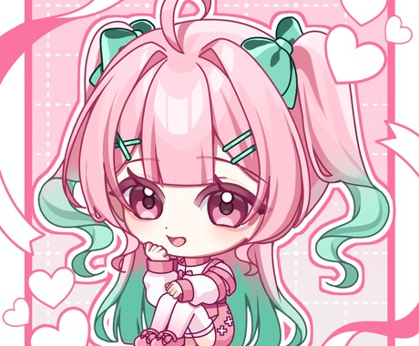 商用利用可！SDイラスト制作いたします グッズや返礼品におすすめな可愛いSDイラストを制作いたします イメージ1