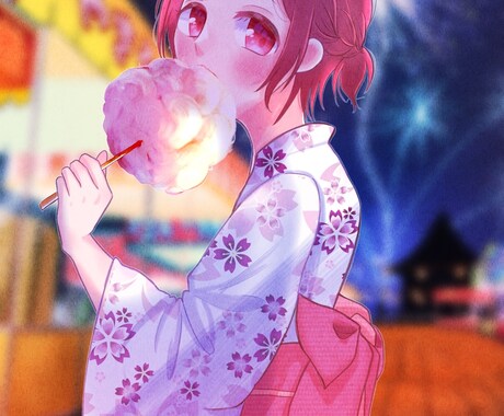 夢絵やCP絵SNS等アイコン用イラストなど描きます キラキラかわいいからシュッとかっこいいまでなんでも描きます！ イメージ2