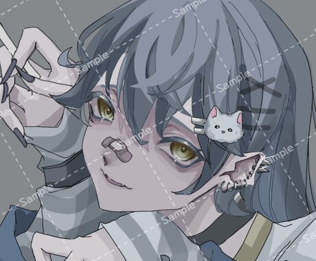 ダウナーからポップまで！アイコンお描きします イメージ1