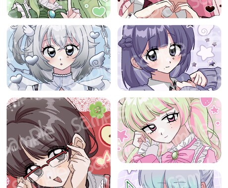 OCのイラスト依頼承ります お試しです　一枚絵の依頼承ります イメージ2