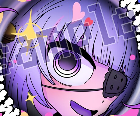 最短1週間で唯一無二の1枚絵を描きます 配信やSNS活動、サムネイルに唯一無二の1枚絵を！ イメージ2