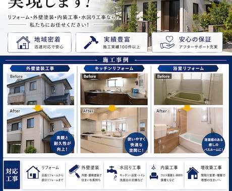集客できる】チラシデザイン作成します 多数対応実績あり｜業種別に最適化 イメージ2