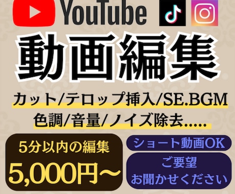 YouTube等の動画を格安で編集します エンタメ動画・切り抜き動画・vlog系　ご相談ください イメージ1