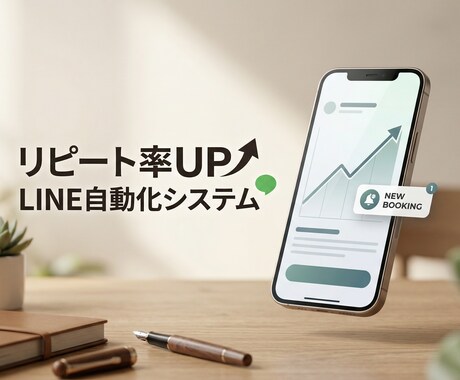 実店舗の予約や会員証をLINEミニアプリ化します リピート率UPと業務自動化！サロンや飲食店のDXをサポート イメージ2