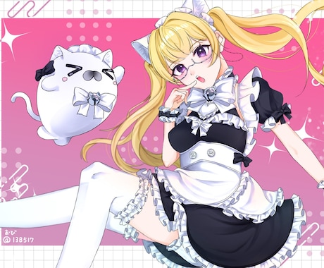 等身キャラ・ちびキャラ・漫画・ロゴまで制作します 等身から背景アイコンまでなんでも描きます イメージ1