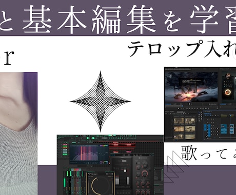 原稿不要！！最安値でテロップ入れ＋カット編集します とにかくテロップとカット編集してほしい方向け イメージ1