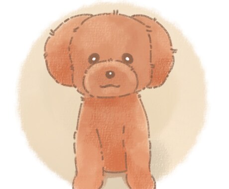 ゆる可愛い動物のイラスト描きます