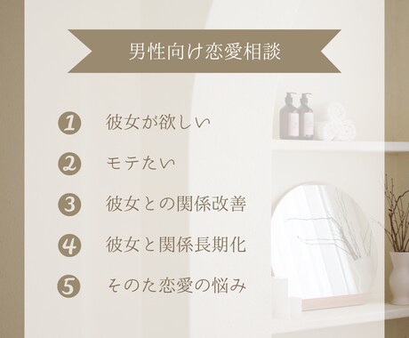 あなたの恋愛の悩みを解決します 3,000人以上口説いてきた経験全てを使い解決します！ イメージ1