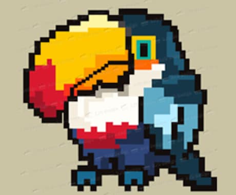ドット風の動物を描きます ゲームキャラみたいな存在感！アイコンにどうぞ イメージ2