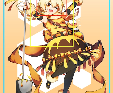かわいい！商用利用可！キャラ設定・立ち絵描きます とびきりかわいいキャラクター作ります！ イメージ2