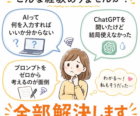 コピペだけで副業を始めるAIプロンプトお渡しします 難しい知識0。貼るだけOK・商品タイトル・集客文が全部できる イメージ2