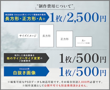 1枚2,500円|EC商品画像を制作致します 楽天・Yahoo!・Amazon用の商品画像制作対応 イメージ2