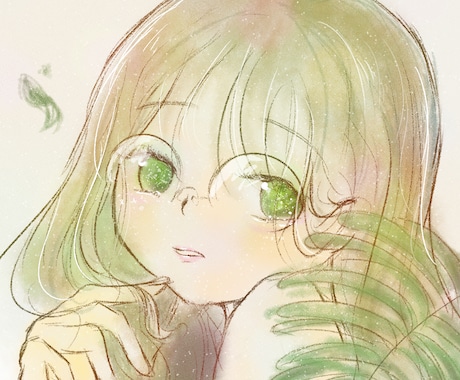 ゆるふわ ◌‬手描い風のイラスト描きます アイコンや配信イラスト、贈り物にもピッタリ！ イメージ1