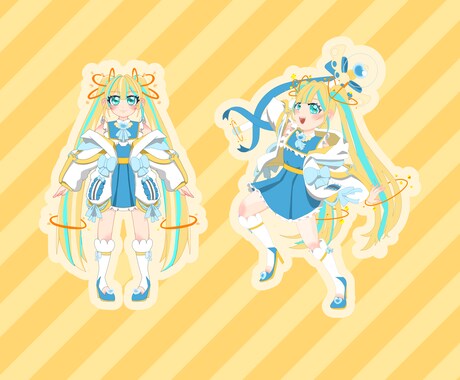 あなたのキャラクターデザインします コテキャやV体など◎商用利用◎ イメージ2