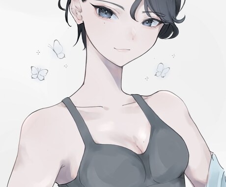 女の子のイラスト作成致します やわらかくて可愛らしい雰囲気の女の子のイラストを作成します イメージ2