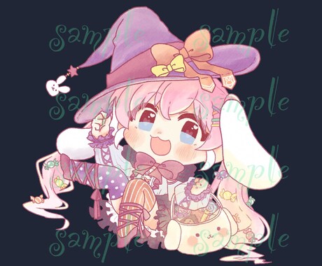 可愛いデフォルメ描きます イメージ1