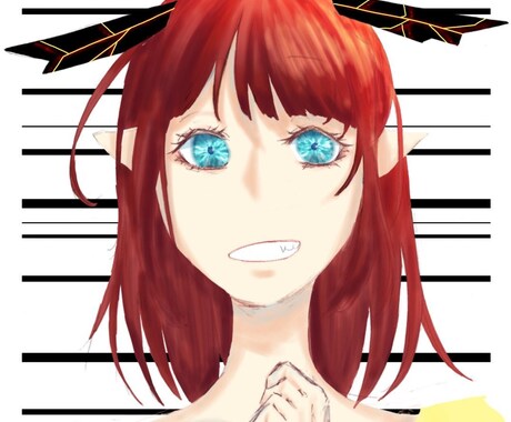 女の子のイラスト描かせていただきます かわいい女の子描くのすごく好きです！よろしくお願いします！ イメージ2