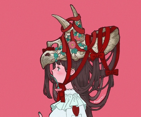 シンプルなイラストを描きます