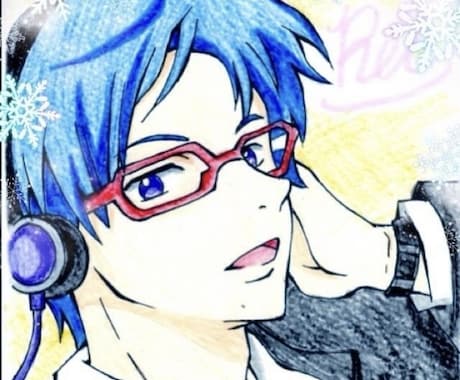 温かい手描きのイラスト描きます PC社会の今、手描きの温かいイラスト♪ イメージ1