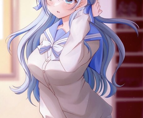 可愛いイラストを描きます アイコン、一枚絵、立ち絵、キャラデザイン等柔軟に対応します！ イメージ2